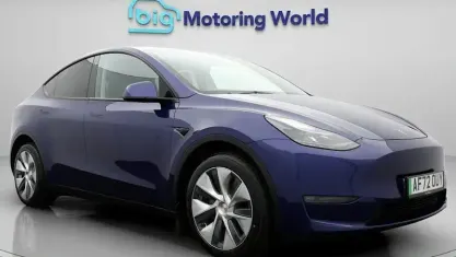 Used Tesla Model Y Long Range AWD 378 kW (514 HP) 2022 Blue SUV