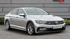 Silver Used 2019 VW Passat R-line Sedan | £15,495 (Good price)