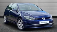 Blue Used 2017 VW Golf VII SE Hatchback | £13,350 (Fair price)