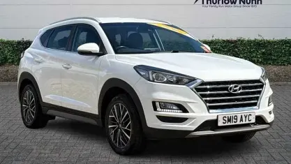 Used Hyundai Tucson Premium 136 HP (100 kW) 2019 White SUV