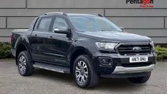 Black Used 2021 Ford Ranger Wildtrack Pickup | £26,344 (Expensive)