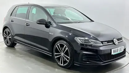 Second-hand VW Golf VII GTD 184 CP (135 kW) 2018 Negru Hatchback