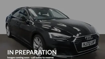 Used Audi A5 Sportback Sport 150 HP (110 kW) 2022 Black Hatchback