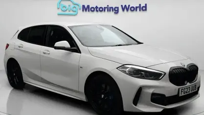 Used BMW 118 M Sport 136 HP (100 kW) 2023 White Hatchback