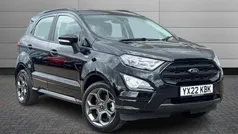 Black Used 2022 Ford Ecosport ST-Line SUV | £14,999 (Fair price)