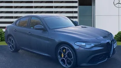 Grey Used 2021 Alfa Romeo Giulia Veloce Sedan | £24,171 (Fair price)