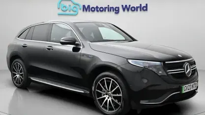 Used Mercedes EQC400 AMG line 300 kW (408 HP) 2022 Black SUV