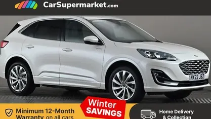 White Used 2022 Ford Kuga Vignale SUV | £18,397 (Fair price)