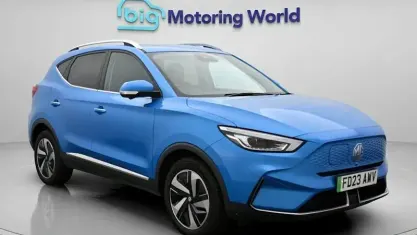 Used MG ZS Trophy Connect 114 kW (156 HP) 2022 Blue SUV