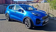 Blue Used 2021 Kia Sportage 4 SUV | £16,750 (Fair price)