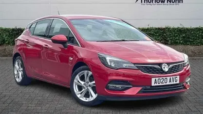 Used Vauxhall Astra SRi 145 HP (106 kW) 2020 Red Hatchback