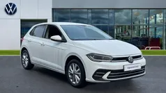 Pure white Used 2024 VW Polo Style Hatchback | £19,476 (Fair price)