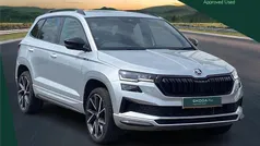 Brilliant silver metallic Used 2023 Skoda Karoq SportLine SUV | £25,963 (Fair price)