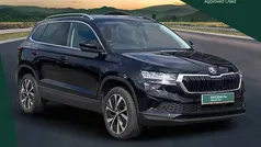 Black magic pearl effect Used 2022 Skoda Karoq SE L SUV | £22,889 (Fair price)