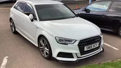 White Used 2018 Audi A3 S-Line Hatchback | £12,200 (Good price)