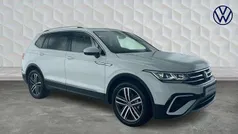 White Used 2022 VW Tiguan Allspace Elegance SUV | £30,600 (Fair price)