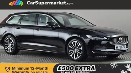 Black Used 2022 Volvo V90 Core Estate | £25,697 (Fair price)