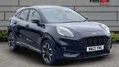 Black Used 2021 Ford Puma ST-Line X SUV | £15,495 (Fair price)