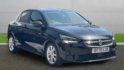 Used Vauxhall Corsa Elite 101 HP (74 kW) 2020 Black Hatchback