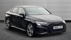 Mythos black Used 2024 Audi A3 Black Edition Sedan | £27,550 (Fair price)