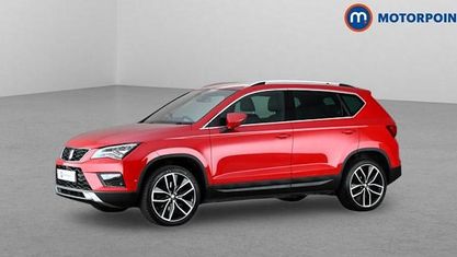 Używany Seat Ateca XCELLENCE Lux 150 KM (110 kW) 2020 Czerwony SUV