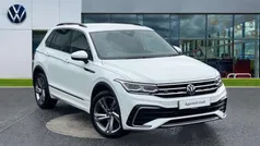 White Used 2023 VW Tiguan R-line Edition SUV | £27,376 (Fair price)