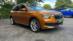 Phoenix orange metallic Used 2022 Skoda Kamiq SE L Executive SUV | £17,261 (Fair price)