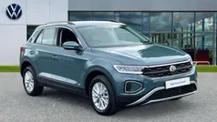 Petrol blue metallic Used 2024 VW T-Roc Life SUV | £21,966 (Fair price)
