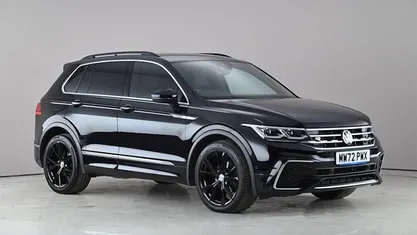 Used VW Tiguan R-line 150 HP (110 kW) 2022 Black SUV