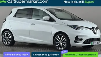 Used Renault Zoe GT-Line 100 kW (136 HP) 2022 White Hatchback