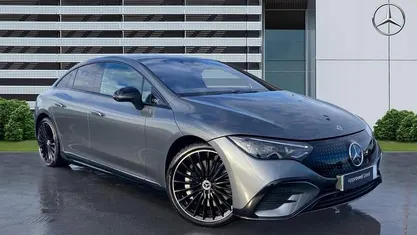 Used Mercedes EQE350 AMG line 214 kW (292 HP) 2024 Grey Sedan