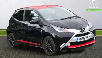 Used Toyota Aygo x-press 69 HP (50 kW) 2017 Black Hatchback