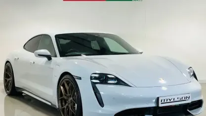 Used Porsche Taycan 500 kW (680 HP) 2020 White Sedan