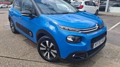 Used Citroën C3 Flair 83 HP (61 kW) 2020 Blue Hatchback