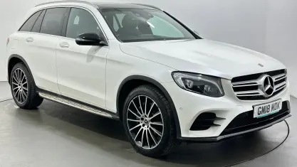 Used Mercedes GLC250 AMG line 204 HP (150 kW) 2018 White SUV