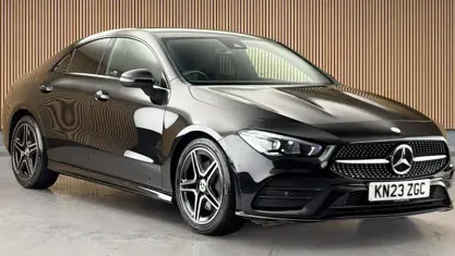 Used Mercedes CLA200 Executive 163 HP (119 kW) 2022 Black Coupe