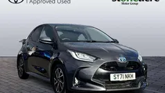 Grey Used 2021 Toyota Yaris Hybrid Design Hatchback | £14,500 (Fair price)