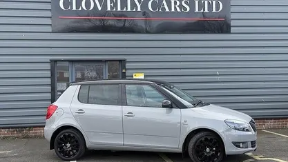 Used Skoda Fabia 69 HP (50 kW) 2013 Grey Hatchback