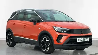 Used Vauxhall Crossland Ultimate 110 HP (80 kW) 2022 Orange SUV