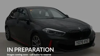 Begagnad BMW 128 Comfort Edition 265 HK (194 kW) 2020 Svart Halvkombi
