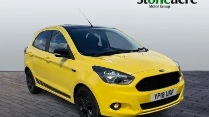 Used Ford Ka Plus Zetec 86 HP (63 kW) 2017 Yellow Hatchback