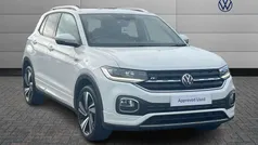 White Used 2021 VW T-Cross R-line SUV | £17,790 (Fair price)