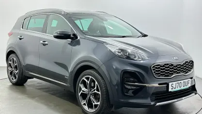 Used Kia Sportage GT-Line 185 HP (136 kW) 2019 Grey SUV
