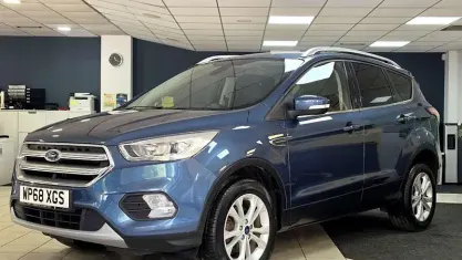 Used Ford Kuga Titanium 150 HP (110 kW) 2018 Blue SUV