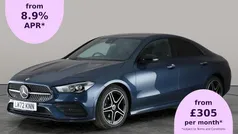 Blue Used 2022 Mercedes CLA180 AMG Line Premium Sedan | £23,091 (Fair price)