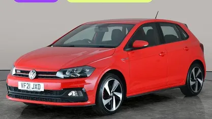 Used VW Polo GTI 207 HP (152 kW) 2021 Red Hatchback