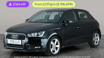 Black Used 2018 Audi A1 Sportback Sport Hatchback | £11,539 (Fair price)