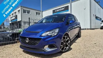 Used Vauxhall Corsa 205 HP (150 kW) 2016 Blue Hatchback
