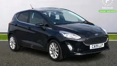 Black Used 2019 Ford Fiesta Titanium Hatchback | £10,299 (Good price)