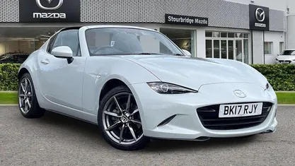 Used Mazda MX5 Inclusive 160 HP (117 kW) 2017 White Cabriolet